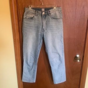 Toteme high rise straight leg jean